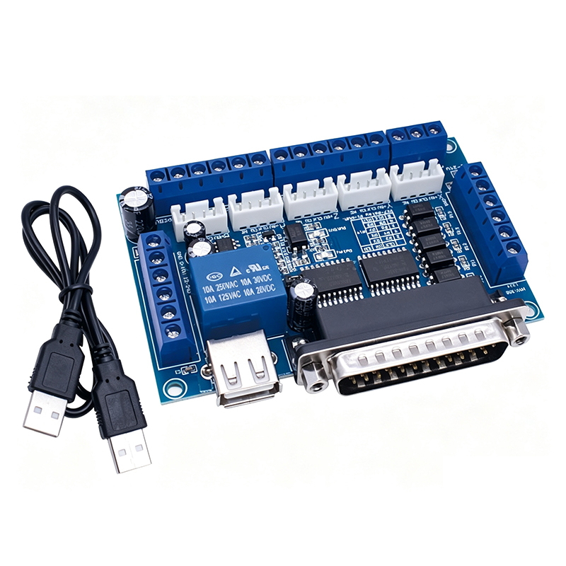 MACH3 CNC Breakout Board 5 Axi - огляд і ціна 5 Axis Cnc Breakout Board Interface Mach3