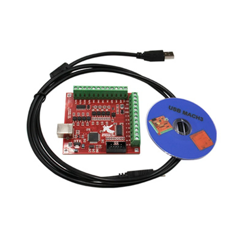 3PCS/SET 1PCS MACH3 Breakout b - огляд і ціна Mach3 Usb Cnc Controller 4 Axis 100Khz