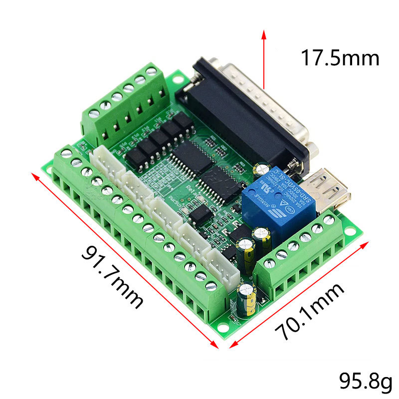 5 Axis CNC Interface Adapter B - огляд і ціна 5 Axis Cnc Breakout Board Interface Mach3
