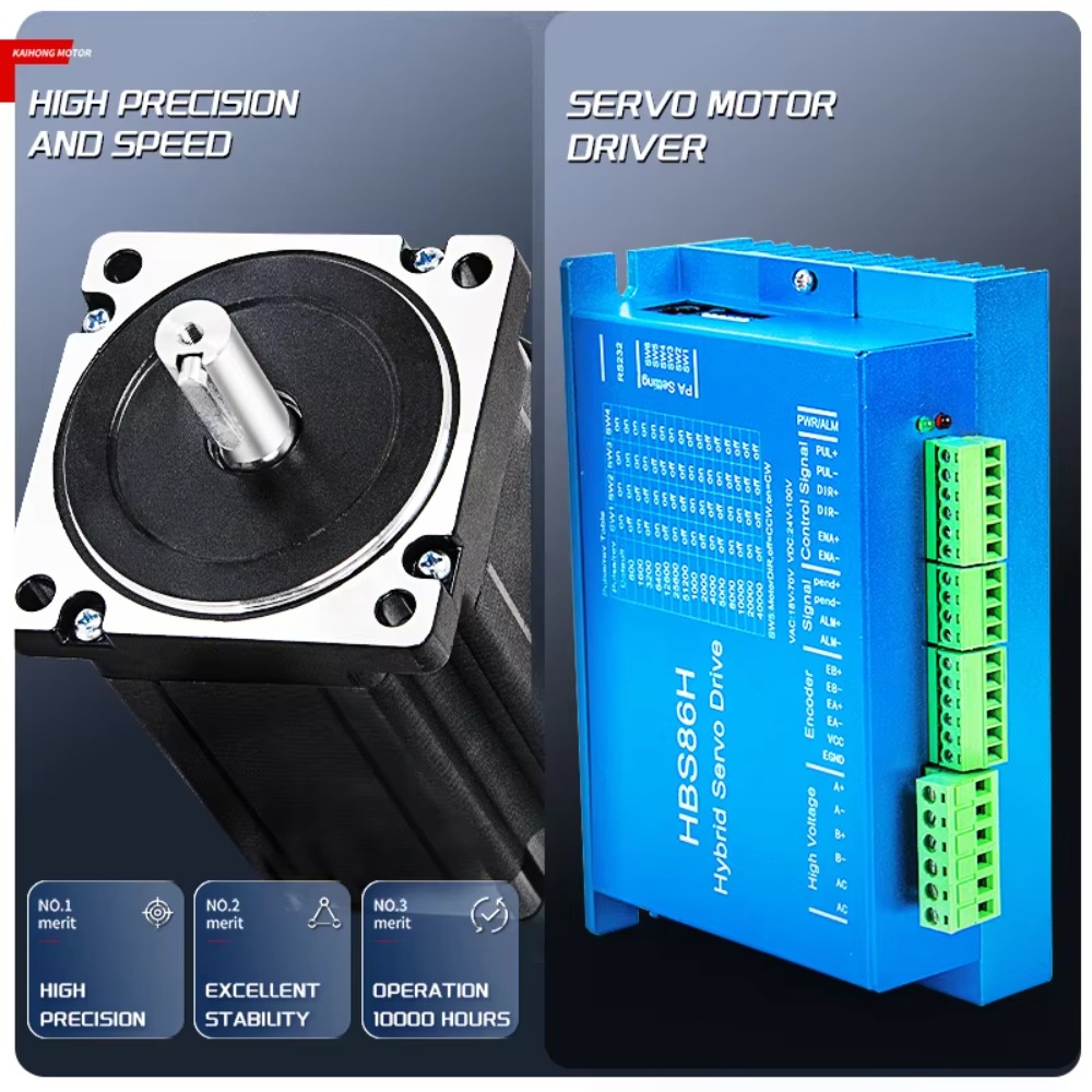NEMA 34 Closed Loop Hybrid Ser - огляд і ціна Hybrid Servo Driver Nema 34 8.5Nm