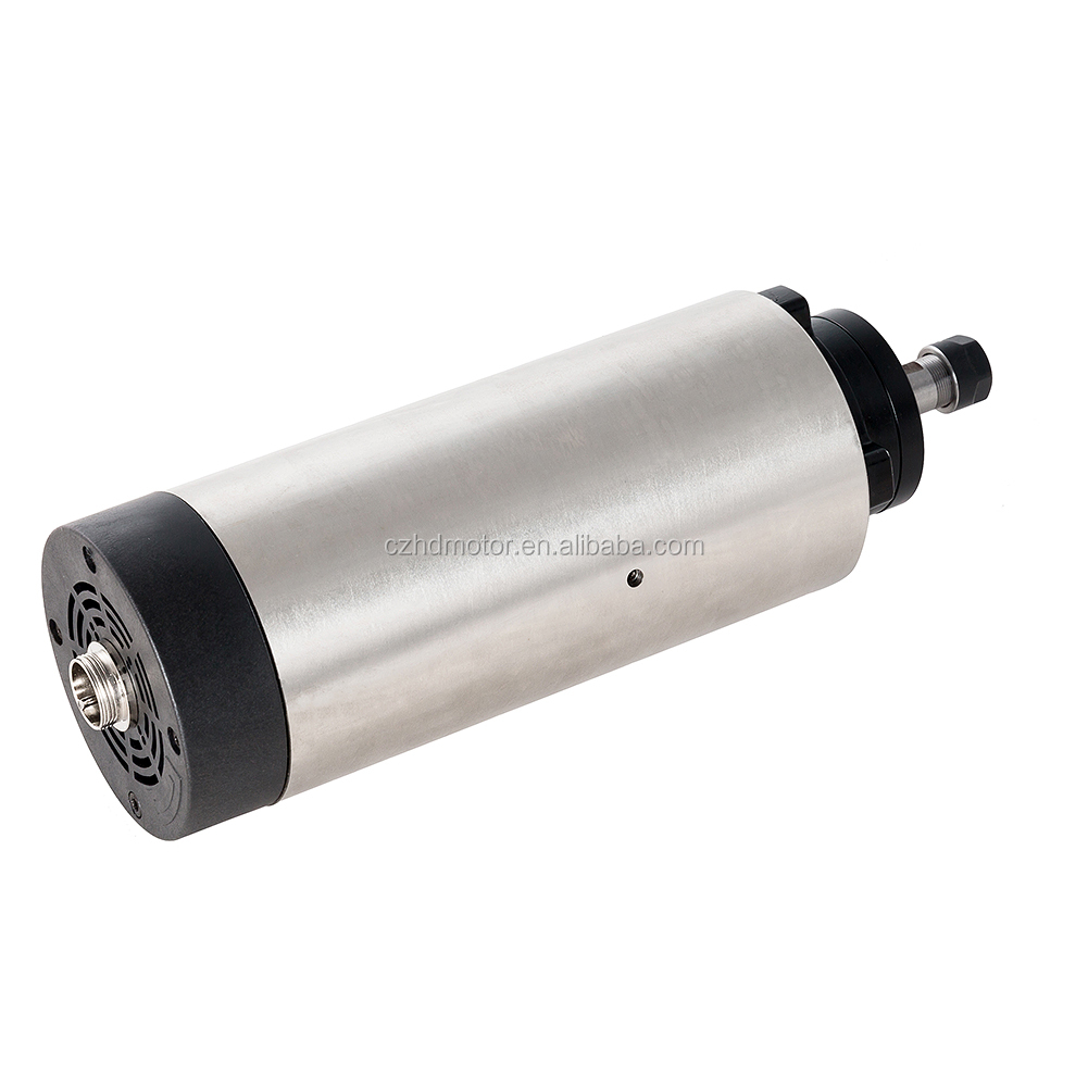 CNC Spindle Motor Kit 80MM 1.5 - огляд і ціна Air Cooled 1.5Kw Spindle Motor Inverter 110V