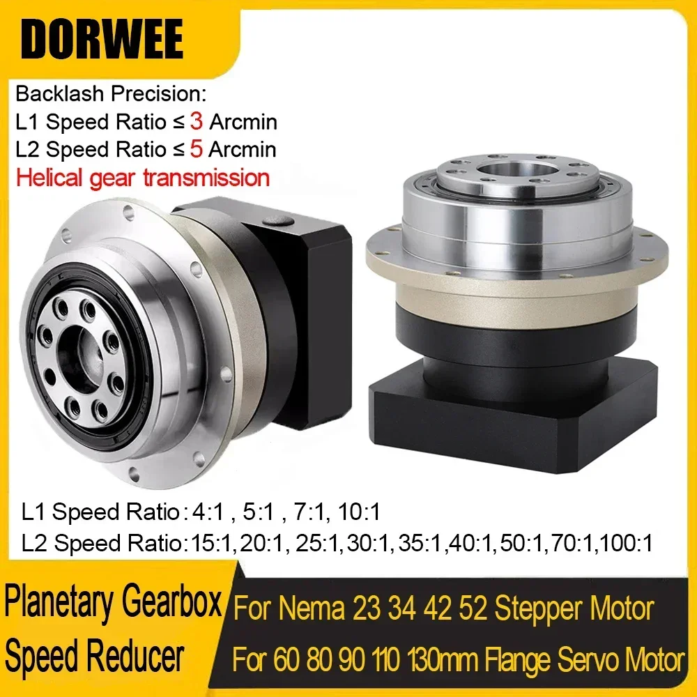 Planetary Gearbox High Precisi - огляд і ціна Planetary Gearbox Reducer Nema 23 34